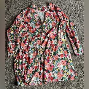 Rifle Paper Co. x Summersalt Sleep Shirt NWT